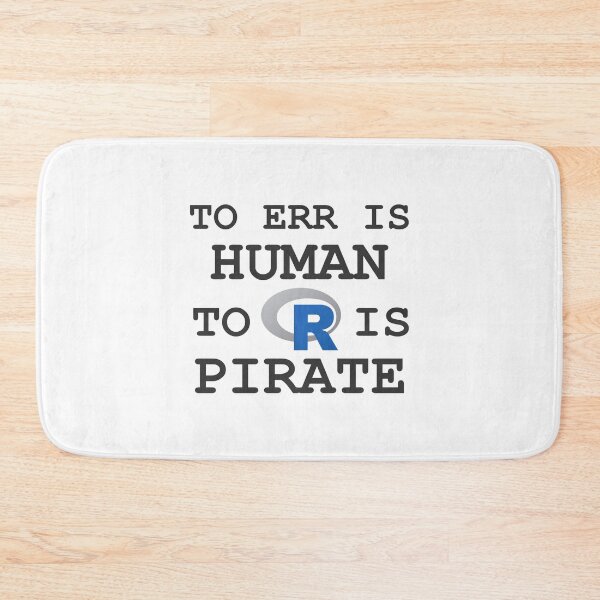 Item preview, To err is Human, to R is Pirate!! Arr!! designed and sold by Groenendijk.