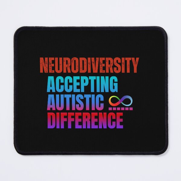 Item preview,  Neurodiversity, Accepting Autistic Difference Autism Distressed Gradient Design designed and sold by Raise2Shine.