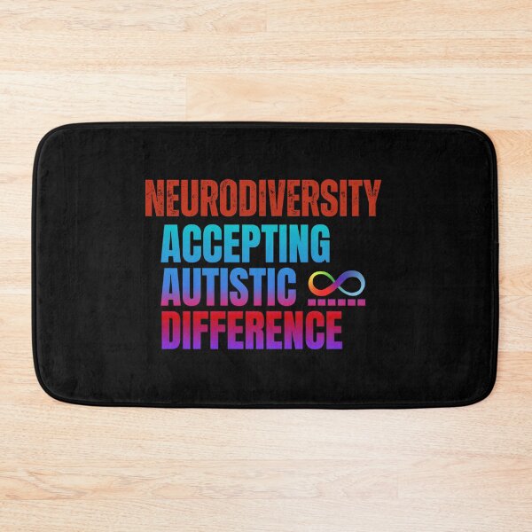 Item preview,  Neurodiversity, Accepting Autistic Difference Autism Distressed Gradient Design designed and sold by Raise2Shine.