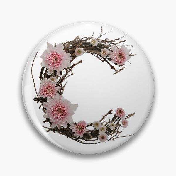 Item preview, Elegant Botanical Letter C - Artistic Floral Print for Nature Lovers 1 designed and sold by Psycho-Crazy.