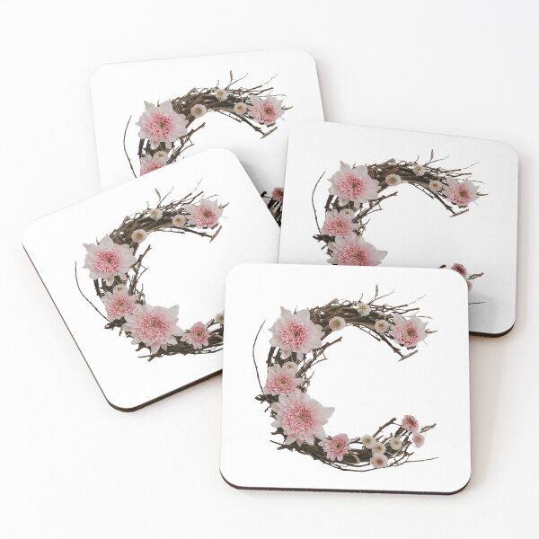 Item preview, Elegant Botanical Letter C - Artistic Floral Print for Nature Lovers 1 designed and sold by Psycho-Crazy.