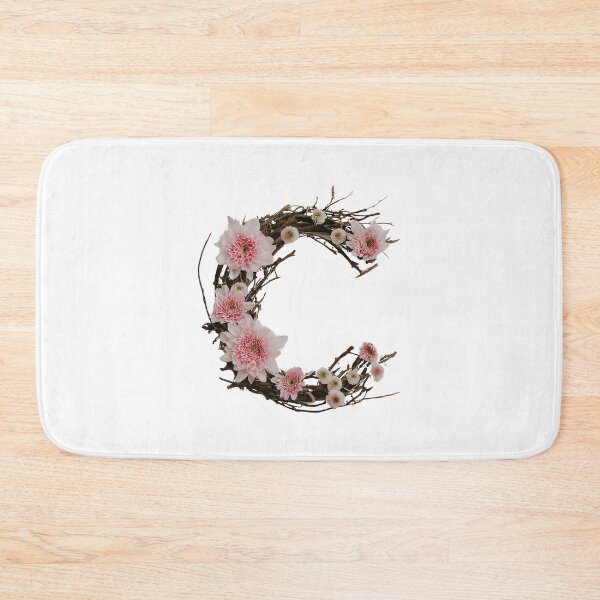 Item preview, Elegant Botanical Letter C - Artistic Floral Print for Nature Lovers 1 designed and sold by Psycho-Crazy.