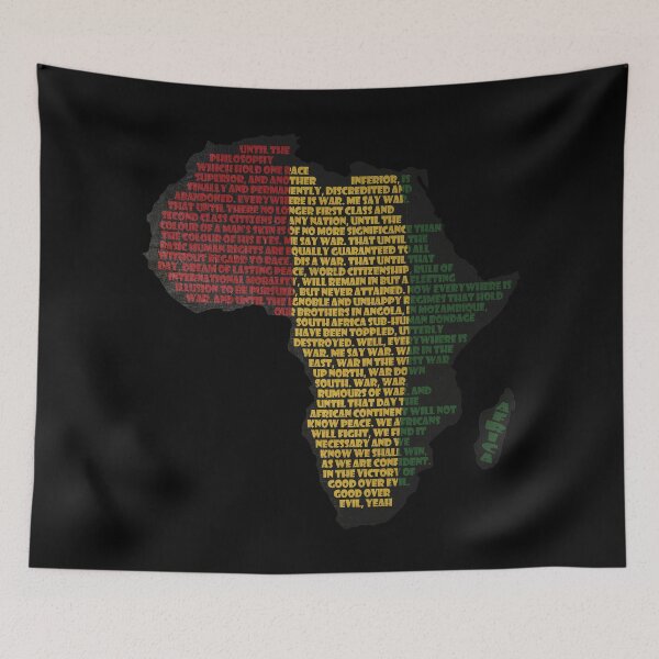Item preview, Africa - War song lyrics (Haile Selassie) designed and sold by Groenendijk.