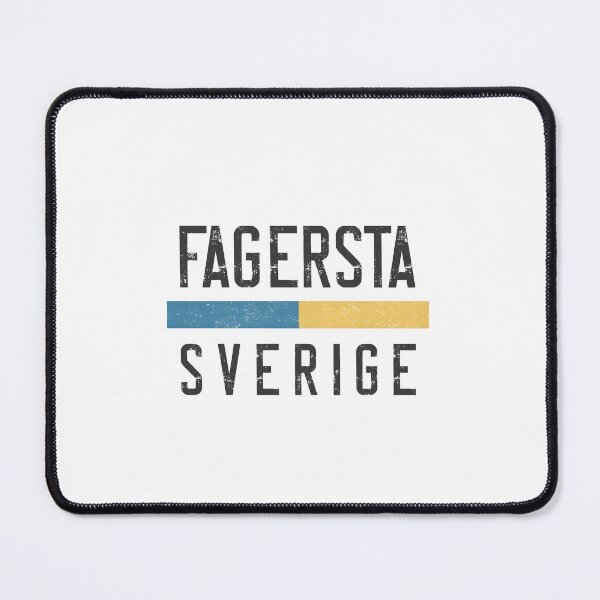 Item preview, Fagersta Sverige Retro Vintage Swedish Flag  designed and sold by jeshands.