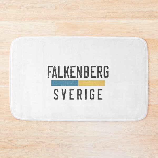 Item preview, Falkenberg Sverige Retro Vintage Swedish Flag  designed and sold by jeshands.