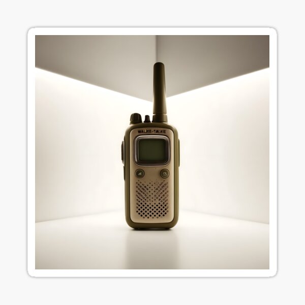 Aperçu de l'œuvre Étui de sécurité rétro pour talkie-walkie créée et vendue par MagneticArts23.