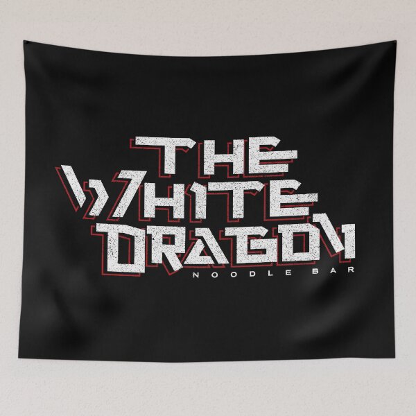 Item preview, White Dragon Noodle Shop (Variant) designed and sold by huckblade.