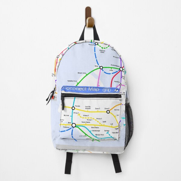 Item preview, Port Vila Coconect Metro Map designed and sold by comandopear.