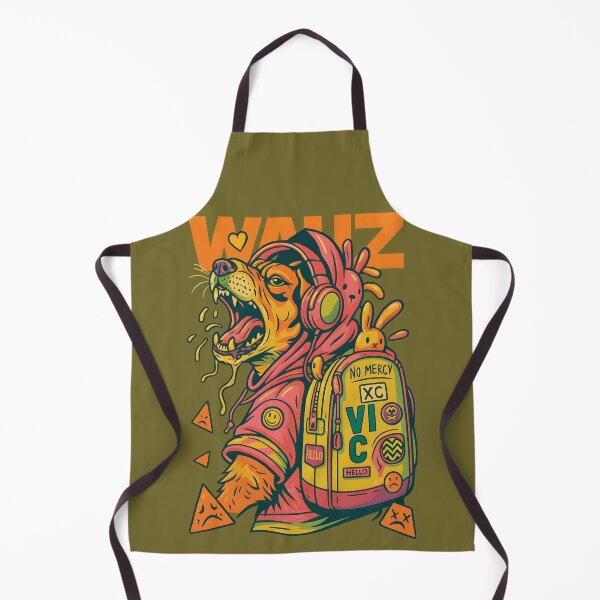 Item preview, WAUZ Street Dog | Bold Urban Graffiti Style Illustration designed and sold by WAUZ.