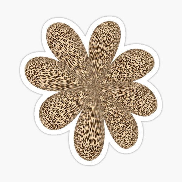Vista previa del artículo con la obra «Diseño floral con estampado animal vibrante», diseñado y vendido por PVTCreations.