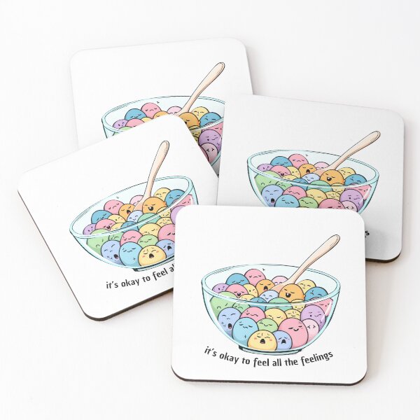 Item preview, It's Okay To Feel All The Feels, Speech Therapy, ABA Therapist, BCBA, Mental Health, RBT, AAC designed and sold by Orvista.