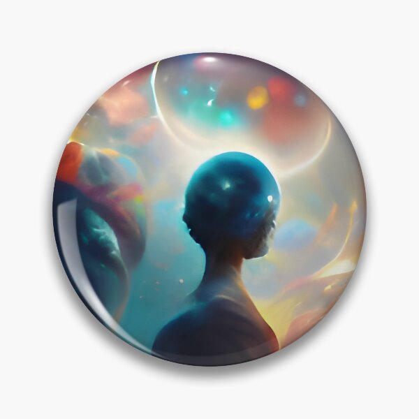 Item preview, Surreal Cosmic Mindscape with Galactic Aura designed and sold by Amr Siam.