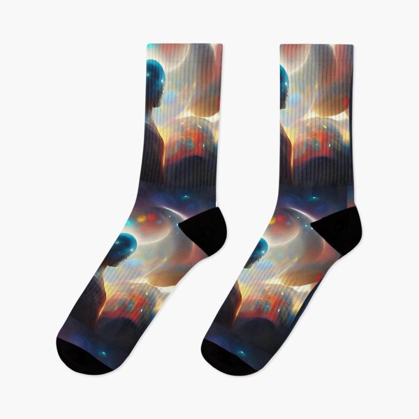 Item preview, Surreal Cosmic Mindscape with Galactic Aura designed and sold by Amr Siam.