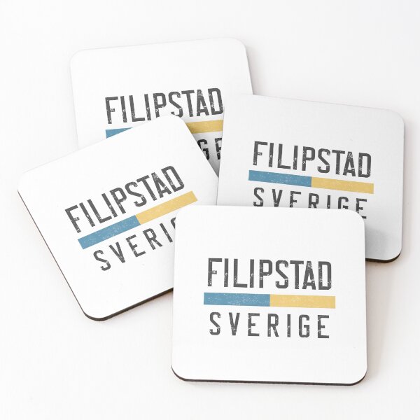 Item preview, Filipstad Sverige Retro Vintage Swedish Flag  designed and sold by jeshands.