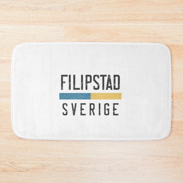 Item preview, Filipstad Sverige Retro Vintage Swedish Flag  designed and sold by jeshands.