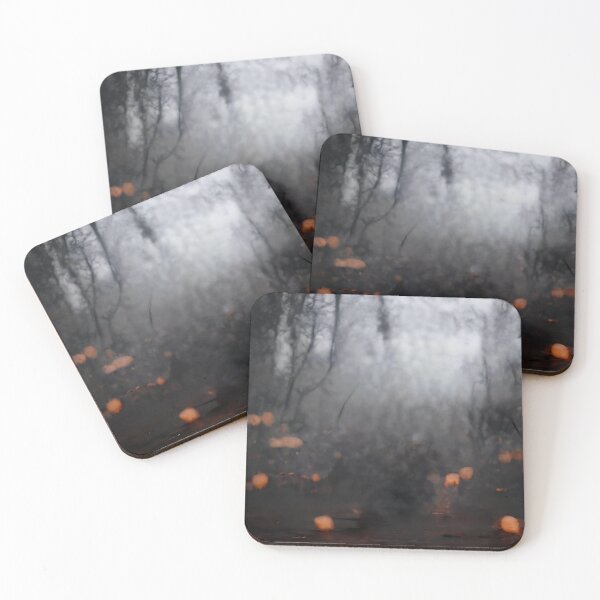 Item preview, Mystical Forest Fire Glow in Dreamlike Mist designed and sold by Amr Siam.