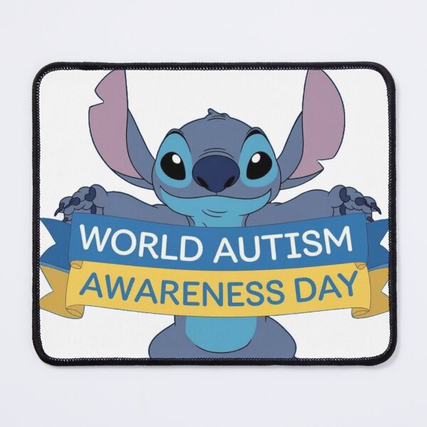 Item preview, Grind & Prosper – Inspired Blue Alien with Autism Awareness Banner designed and sold by Grind&Prosper .
