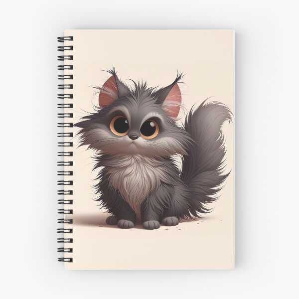 Item preview, Smoky Stare: The Wide-Eyed Fluffball designed and sold by bloorose.