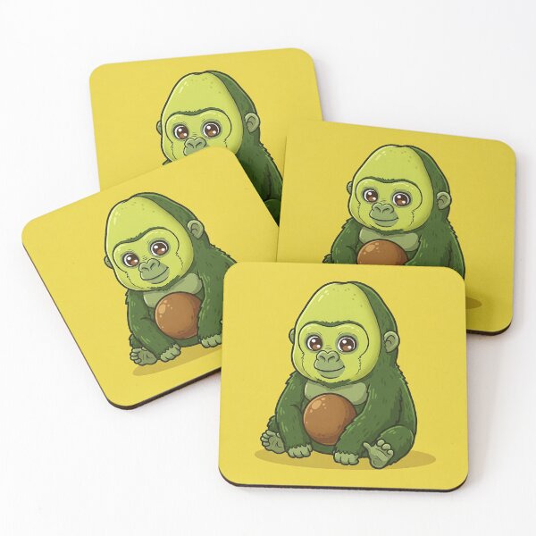 Item preview, Avocado Gorilla designed and sold by HiveCraft.