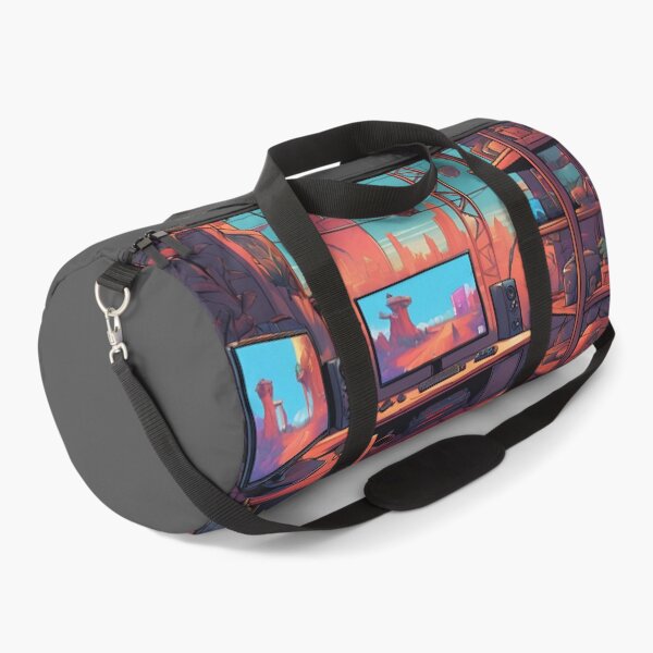 Item preview, "Cozy Gamer's Paradise" – Sunset Over the Digital World designed and sold by Dabis26.