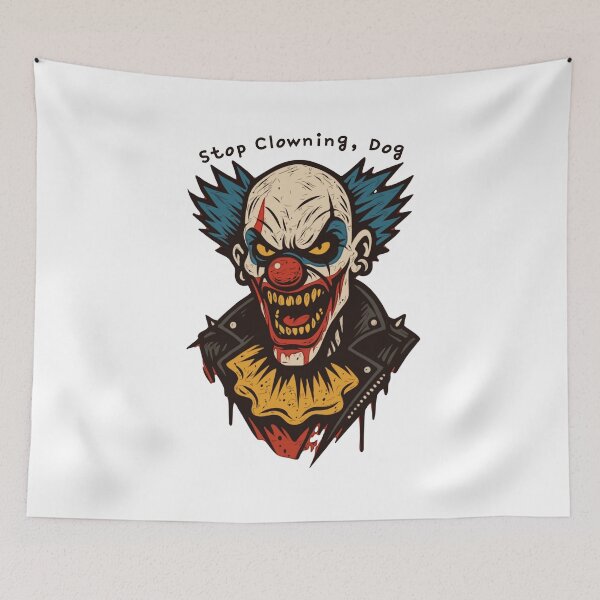 Item preview, Stop Clowning Dog designed and sold by UNK-Fatigues.