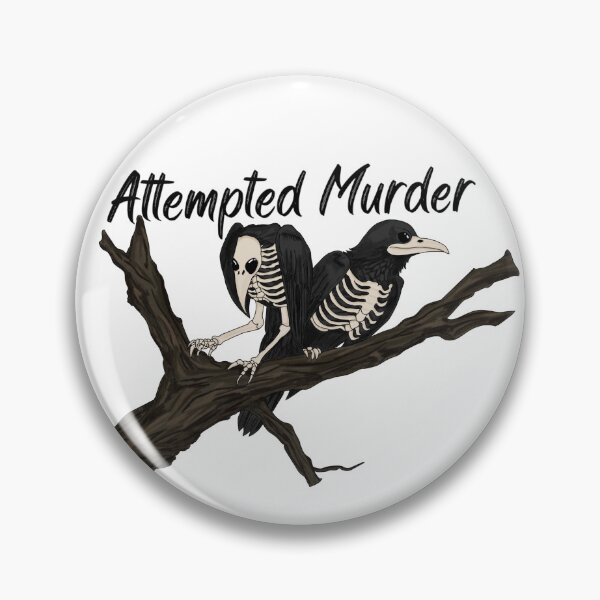 Item preview, Attempted Murder (Colour Variant) designed and sold by Hexcellent Designs.