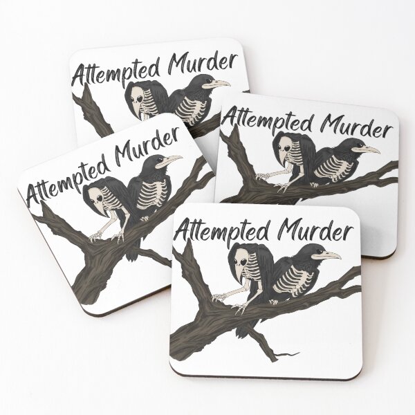 Item preview, Attempted Murder (Colour Variant) designed and sold by Hexcellent Designs.