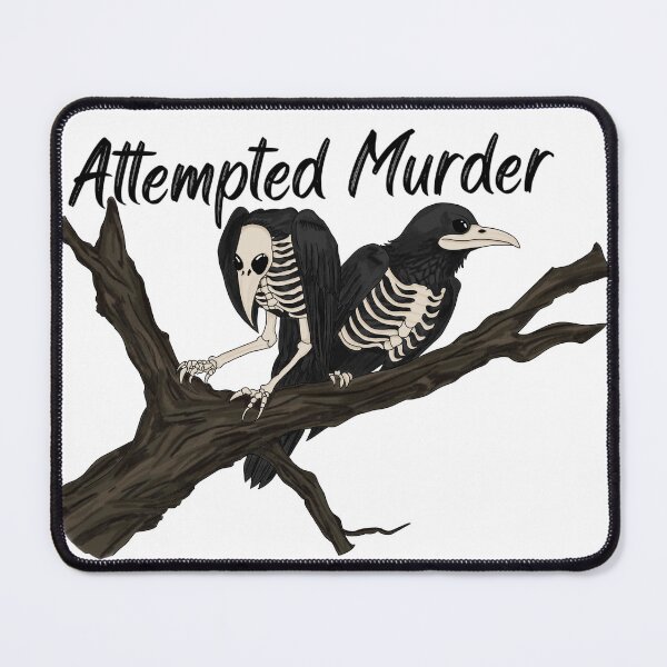 Item preview, Attempted Murder (Colour Variant) designed and sold by Hexcellent Designs.