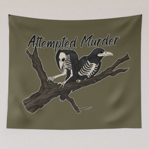 Item preview, Attempted Murder (Colour Variant) designed and sold by Hexcellent Designs.