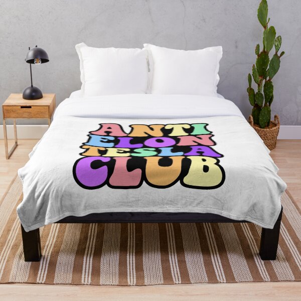 Item preview, Anti Elon Tesla Club Rainbow Colors designed and sold by Metro Bionic.