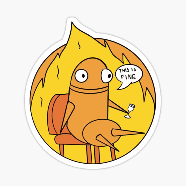 Item preview, This is fine R.E.P.O. designed and sold by Foxinadaze.