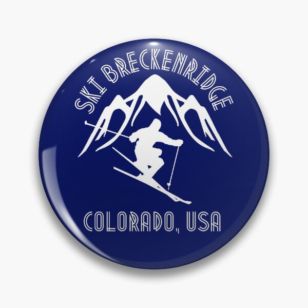 Item preview, Retro Mid-Century Ski Breckenridge, Colorado, USA- Retro Skiing / Vintage Skiing designed and sold by TimelessLocales.