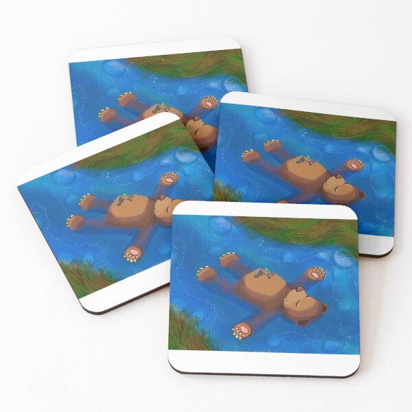 Item preview, Floating Bear with Friends designed and sold by CindyDeWolfe.