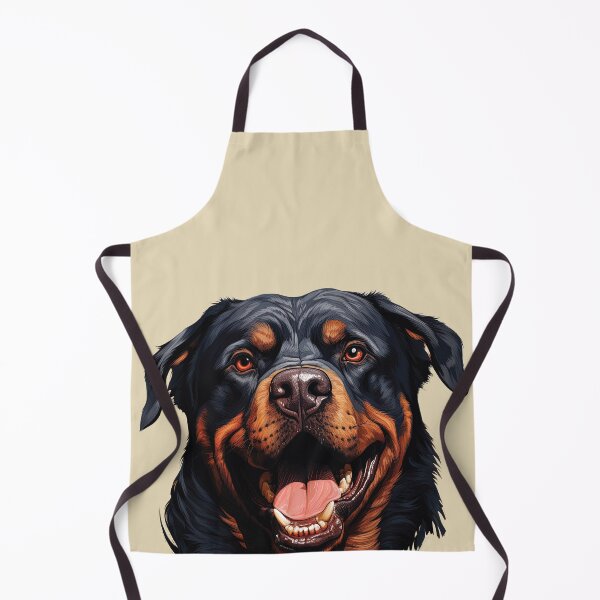 Item preview, Powerful Joy: Happy Rottweiler Portrait designed and sold by MYK-Printing.