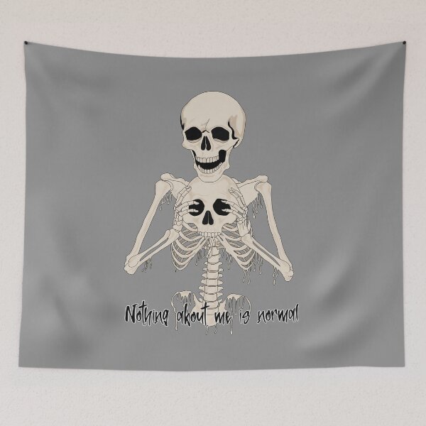 Item preview, Melting Skeleton (Not normal Colour variant) designed and sold by Hexcellent Designs.