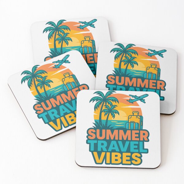 Item preview, Summer Travel Vibes – Tropical Beach Sunset Design designed and sold by NenonoDesigner.