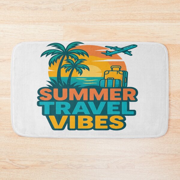 Item preview, Summer Travel Vibes – Tropical Beach Sunset Design designed and sold by NenonoDesigner.