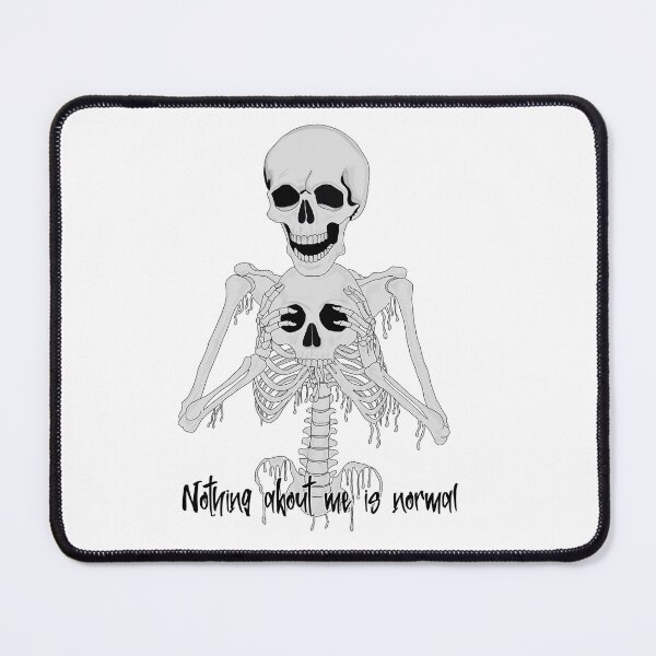 Item preview, Melting Skeleton (Not Normal Greyscale Variant) designed and sold by Hexcellent Designs.