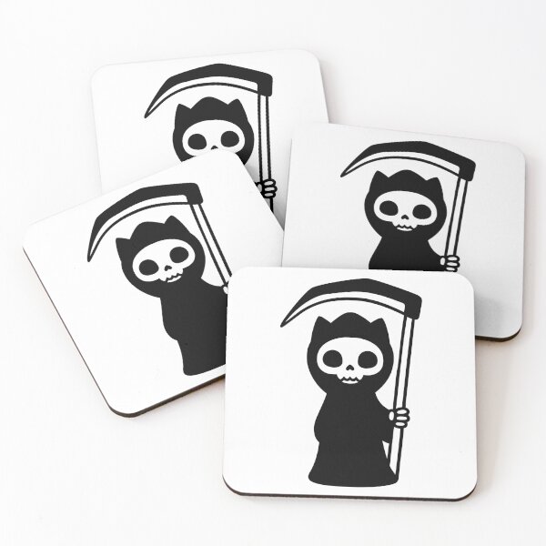 Item preview, Feline Grim Reaper  designed and sold by irmirx.