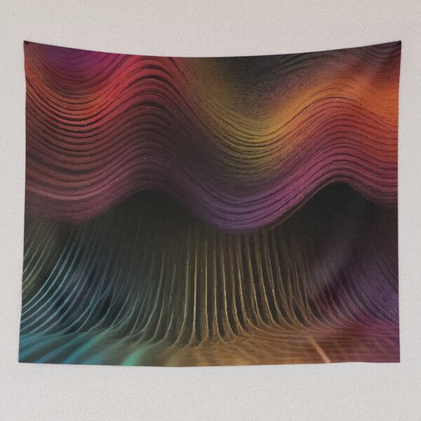 Item preview, Wavelengths: Spectrum in Motion designed and sold by AbstractAnom.