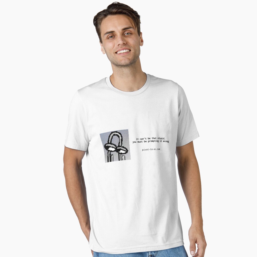 Item preview, Essential T-Shirt designed and sold by pivot-to-ai.
