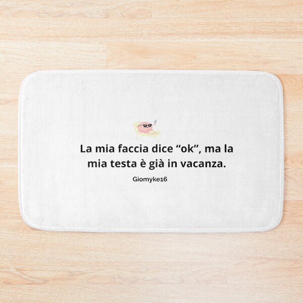 Artikelvorschau, „Mein Gehirn ist schon im Urlaub“ entworfen und verkauft von Giomyke16.