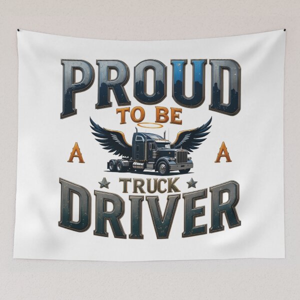 Item preview, Proud to be a Truck Driver designed and sold by latelierdechris.