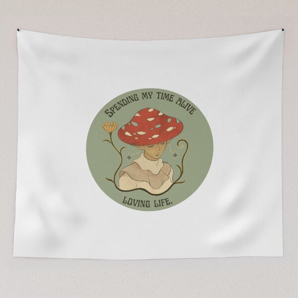Item preview, Spending My Time Alive Loving Life designed and sold by babble-donut.