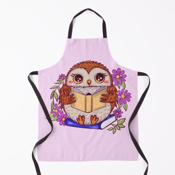 Item preview, Kawaii book owl designed and sold by altairaleon.