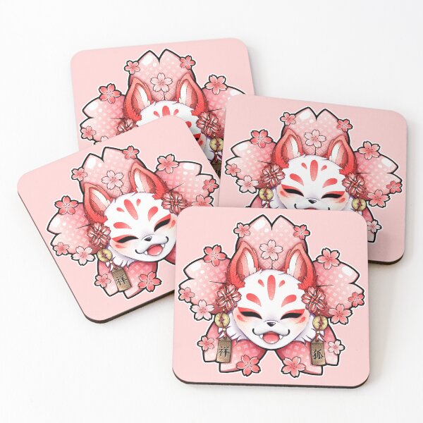 Item preview, Sakura Kitsune designed and sold by Clocksy.