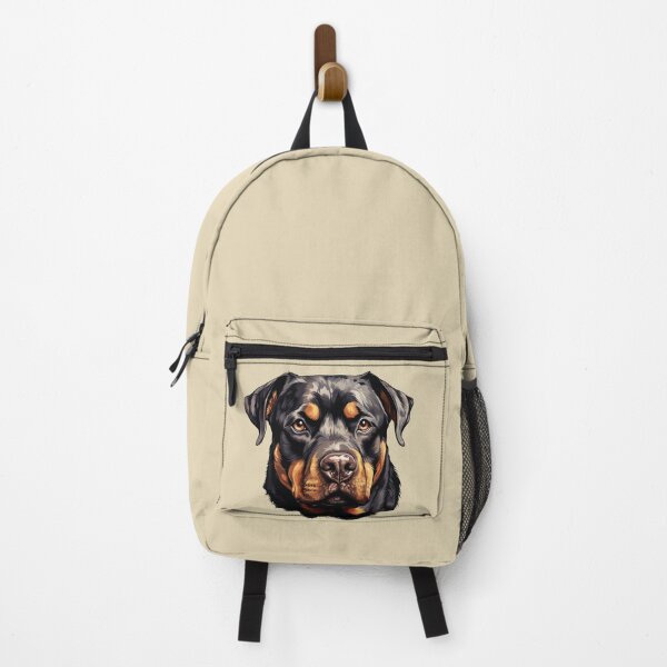 Item preview, Powerful Joy: Happy Rottweiler Portrait designed and sold by MYK-Printing.