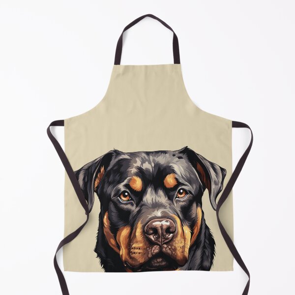 Item preview, Powerful Joy: Happy Rottweiler Portrait designed and sold by MYK-Printing.