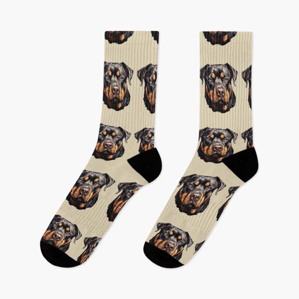 Item preview, Powerful Joy: Happy Rottweiler Portrait designed and sold by MYK-Printing.