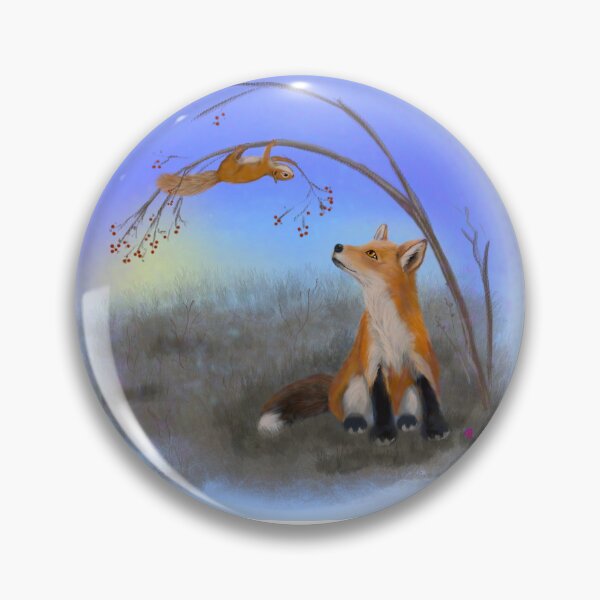 Item preview, Fox and Squirrel designed and sold by CindyDeWolfe.